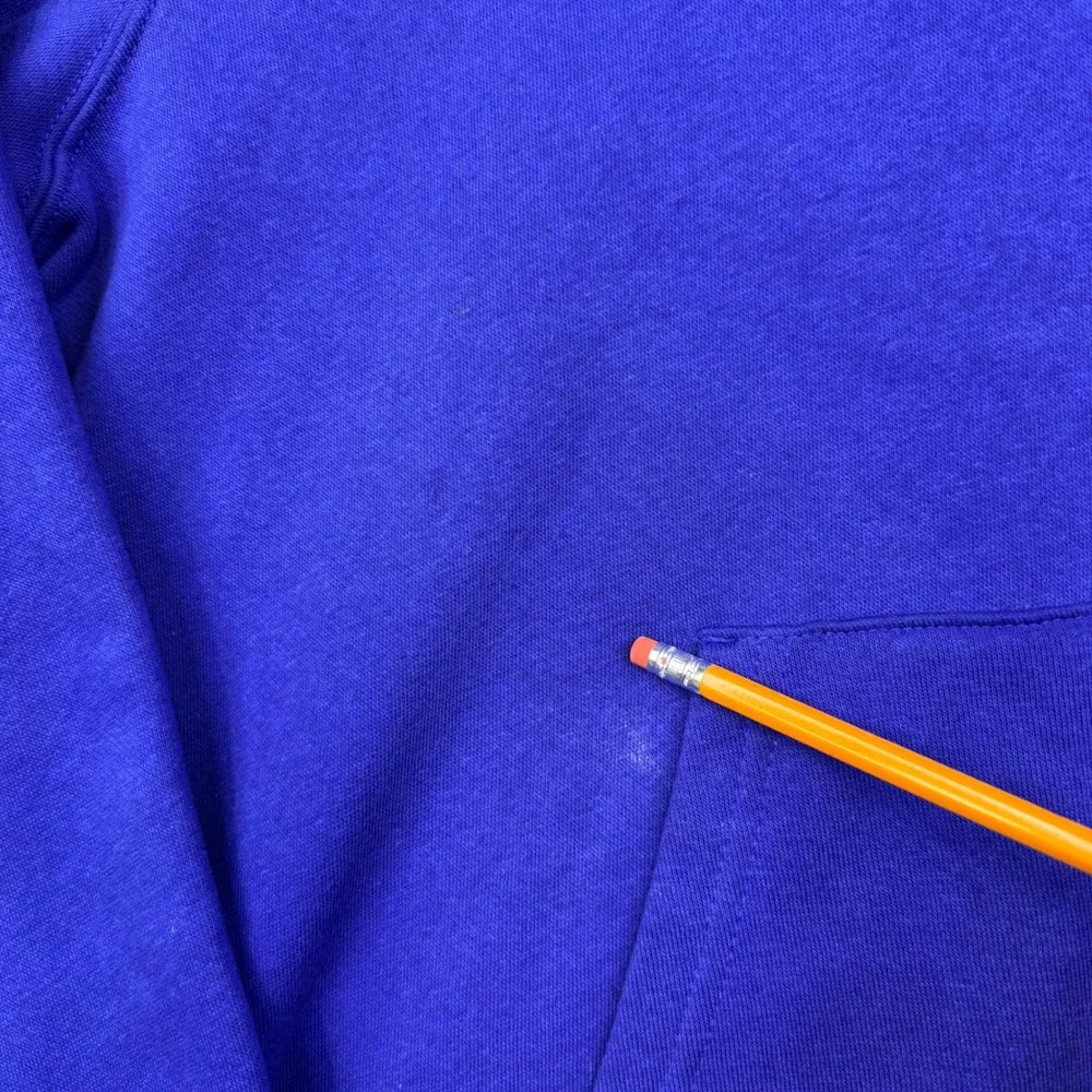 The North Face Hoodie Mens XL Blue Pullover Logo Kangaroo Pocket 4163-50